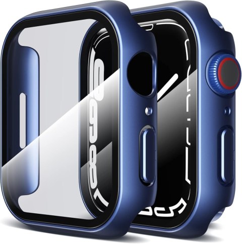 ETUI OCHRONNE ZEGAREK APPLE WATCH SERIES 7 45mm NIEBIESKIE 2 SZTUKI SOLIDNE ETUI OCHRONNE ZEGAREK APPLE WATCH SERIES 7 45mm NIEBIESKIE 2 SZTUKI SOLIDNE