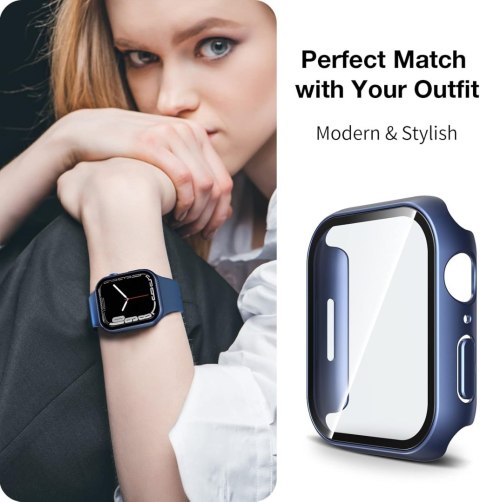 ETUI OCHRONNE ZEGAREK APPLE WATCH SERIES 7 45mm NIEBIESKIE 2 SZTUKI SOLIDNE ETUI OCHRONNE ZEGAREK APPLE WATCH SERIES 7 45mm NIEBIESKIE 2 SZTUKI SOLIDNE