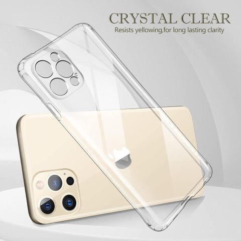 ETUI POKROWIEC APPLE IPHONE 12 PRO MAX BEZBARWNE PLECKI +2x SZKŁO HARTOWANE ETUI POKROWIEC APPLE IPHONE 12 PRO MAX BEZBARWNE PLECKI +2x SZKŁO HARTOWANE