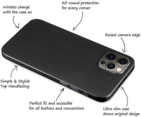 ETUI POKROWIEC APPLE IPHONE 12 PRO MAX CZARNE SOLIDNE PLECKI CIENKI CASE ETUI POKROWIEC APPLE IPHONE 12 PRO MAX CZARNE SOLIDNE PLECKI CIENKI CASE