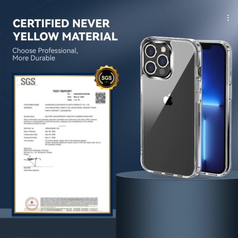ETUI POKROWIEC APPLE IPHONE 13 PRO MAX 6.7" PRZEZROCZYSTE SILIKONOWE PLECKI ETUI POKROWIEC APPLE IPHONE 13 PRO MAX 6.7" PRZEZROCZYSTE SILIKONOWE PLECKI
