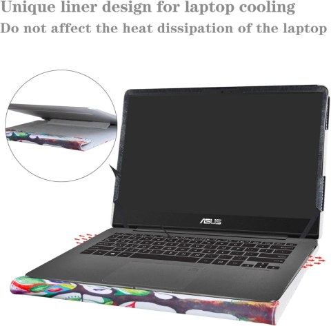 ETUI POKROWIEC ASUS ZENBOOK UX430UA/ASUS VIVOBOOK S14 S430UN SKŁADANE ETUI POKROWIEC ASUS ZENBOOK UX430UA/ASUS VIVOBOOK S14 S430UN SKŁADANE