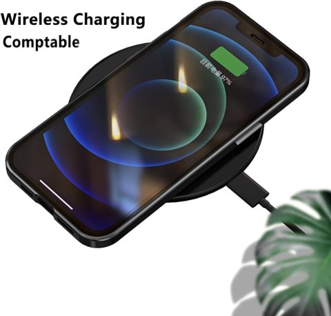 ETUI POKROWIEC DO APPLE IPHONE 12 MINI TWARDY CASE 360 PRZÓD TYŁ OCHRONA