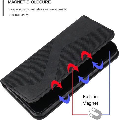 ETUI POKROWIEC DO APPLE IPHONE 13 PRO CZARNE SOLIDNE ZAMYKANEZ KLAPKĄ CASE ETUI POKROWIEC DO APPLE IPHONE 13 PRO CZARNE SOLIDNE ZAMYKANEZ KLAPKĄ CASE