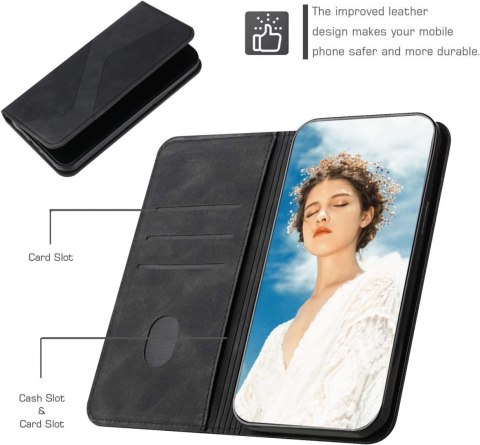 ETUI POKROWIEC DO APPLE IPHONE 13 PRO CZARNE SOLIDNE ZAMYKANEZ KLAPKĄ CASE ETUI POKROWIEC DO APPLE IPHONE 13 PRO CZARNE SOLIDNE ZAMYKANEZ KLAPKĄ CASE
