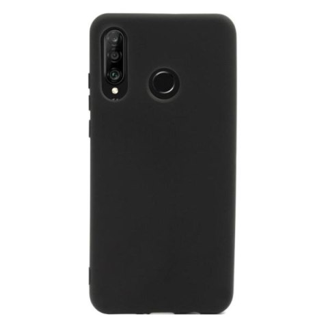ETUI POKROWIEC DO HUAWEI P30 LITE CZARNE SILIKONOWE SOLIDNE PLECKI CASE ETUI POKROWIEC DO HUAWEI P30 LITE CZARNE SILIKONOWE SOLIDNE PLECKI CASE