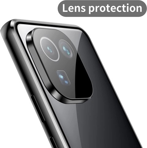 ETUI POKROWIEC DO XIAOMI MI 11 PRO SOLIDNA CZARNA RAMKA BUMPER METAL ETUI POKROWIEC DO XIAOMI MI 11 PRO SOLIDNA CZARNA RAMKA BUMPER METAL