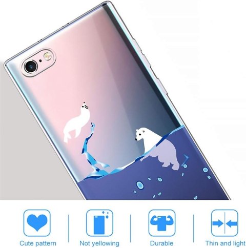 ETUI POKROWIEC DO XIAOMI MI 9 SE CASE SILIKONOWE KOLOROWE PLECKI BIAŁY MIŚ ETUI POKROWIEC DO XIAOMI MI 9 SE CASE SILIKONOWE KOLOROWE PLECKI BIAŁY MIŚ