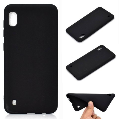 ETUI POKROWIEC DO SAMSUNG GALAXY A10 CASE CZARNE SILIKONOWE SOLIDNE PLECKI ETUI POKROWIEC DO SAMSUNG GALAXY A10 CASE CZARNE SILIKONOWE SOLIDNE PLECKI