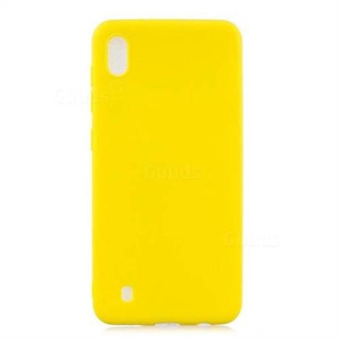 ETUI POKROWIEC DO SAMSUNG GALAXY A10 CASE ŻÓŁTE SILIKONOWE PLECKI CASE ETUI POKROWIEC DO SAMSUNG GALAXY A10 CASE ŻÓŁTE SILIKONOWE PLECKI CASE