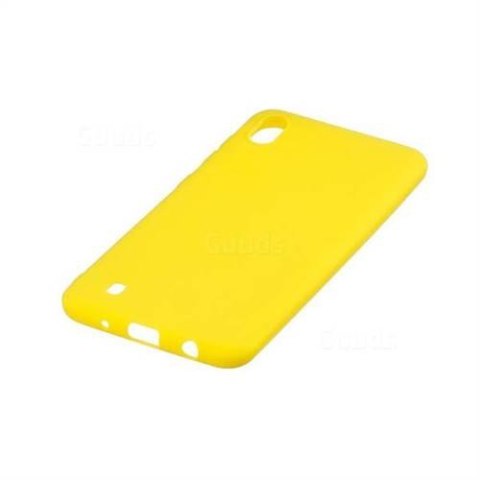 ETUI POKROWIEC DO SAMSUNG GALAXY A10 CASE ŻÓŁTE SILIKONOWE PLECKI CASE ETUI POKROWIEC DO SAMSUNG GALAXY A10 CASE ŻÓŁTE SILIKONOWE PLECKI CASE