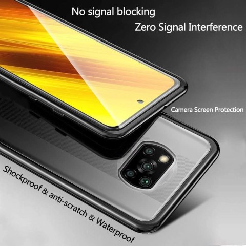 ETUI POKROWIEC XIAOMI POCO X3 NFC CZARNA RAMKA WYTRZYMAŁY RAMKA BUMPER ETUI POKROWIEC XIAOMI POCO X3 NFC CZARNA RAMKA WYTRZYMAŁY RAMKA BUMPER