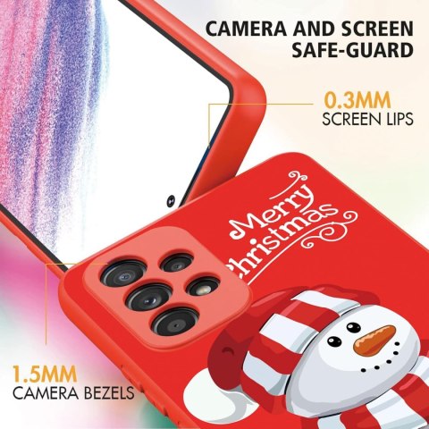 ETUI ŚWIĄTECZNE SAMSUNG GALAXY A12/M12 SOLIDNE CZERWONE PLECKI +2X SZKŁO ETUI ŚWIĄTECZNE SAMSUNG GALAXY A12/M12 SOLIDNE CZERWONE PLECKI +2X SZKŁO