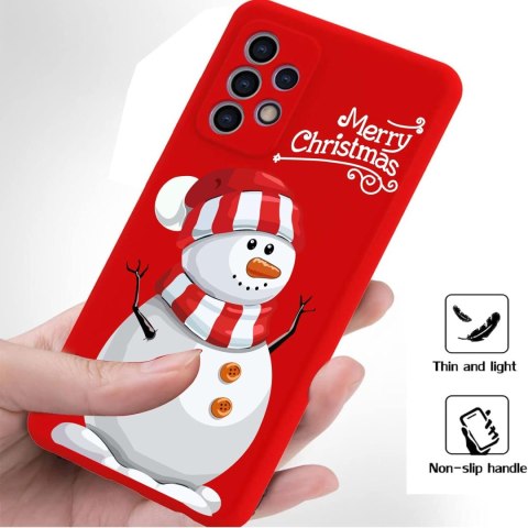 ETUI ŚWIĄTECZNE SAMSUNG GALAXY A12/M12 SOLIDNE CZERWONE PLECKI +2X SZKŁO ETUI ŚWIĄTECZNE SAMSUNG GALAXY A12/M12 SOLIDNE CZERWONE PLECKI +2X SZKŁO