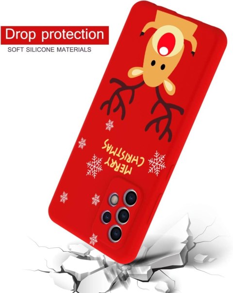 ŚWIĄTECZNE ETUI SAMSUNG GALAXY A32 5G +2X SZKŁO HARTOWANE 2X OSŁONA APARATU ŚWIĄTECZNE ETUI SAMSUNG GALAXY A32 5G +2X SZKŁO HARTOWANE 2X OSŁONA APARATU