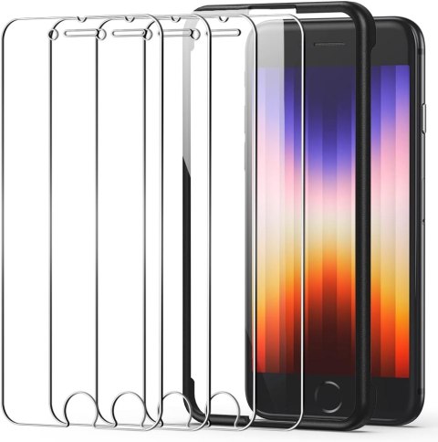 SZKŁO HARTOWANE APPLE IPHONE SE 2020/ iPhone SE 2 / iPhone 8/ 7 / 6S / 6 X4 SZKŁO HARTOWANE APPLE IPHONE SE 2020/ iPhone SE 2 / iPhone 8/ 7 / 6S / 6 X4