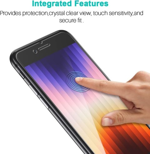 SZKŁO HARTOWANE APPLE IPHONE SE 2020/ iPhone SE 2 / iPhone 8/ 7 / 6S / 6 X4 SZKŁO HARTOWANE APPLE IPHONE SE 2020/ iPhone SE 2 / iPhone 8/ 7 / 6S / 6 X4