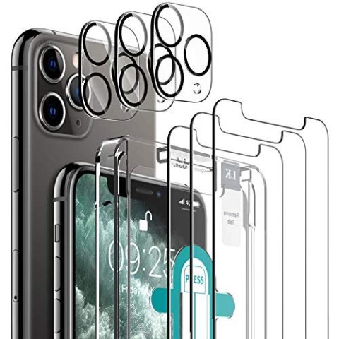 SZKŁO HARTOWANE DO APPLE IPHONE 11 PRO MAX SOLIDNE WYTRZYMAŁE 3 SZTUKI SZKŁO HARTOWANE DO APPLE IPHONE 11 PRO MAX SOLIDNE WYTRZYMAŁE 3 SZTUKI