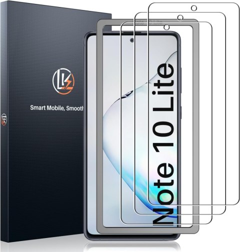 SZKŁO HARTOWANE DO SAMSUNG GALAXY NOTE 10 LITE SOLIDNE WYTRZYMAŁE 3 SZTUKI SZKŁO HARTOWANE DO SAMSUNG GALAXY NOTE 10 LITE SOLIDNE WYTRZYMAŁE 3 SZTUKI