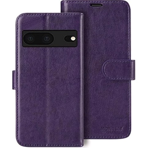 ZAMYKANE ETUI DO GOOGLE PIXEL 7 CASE Z KLAPKĄ FIOLETOWY +FOLIA OCHRONNA ZAMYKANE ETUI DO GOOGLE PIXEL 7 CASE Z KLAPKĄ FIOLETOWY +FOLIA OCHRONNA