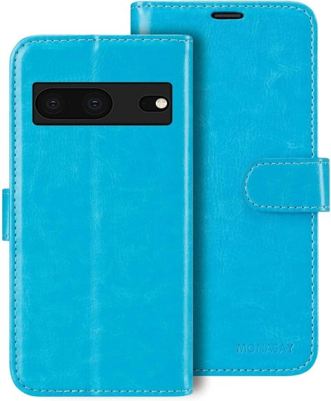 ZAMYKANE ETUI DO GOOGLE PIXEL 7 CASE Z KLAPKĄ NIEBIESKI +FOLIA OCHRONNA ZAMYKANE ETUI DO GOOGLE PIXEL 7 CASE Z KLAPKĄ NIEBIESKI +FOLIA OCHRONNA