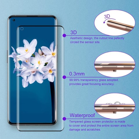 2x SZKŁO HARTOWANE DO ONEPLUS 9 PRO CZARNE RAMKI ZAOKRĄGLONE WYTRZYMAŁE 2x SZKŁO HARTOWANE DO ONEPLUS 9 PRO CZARNE RAMKI ZAOKRĄGLONE WYTRZYMAŁE
