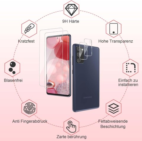 2x SZKŁO HARTOWANE DO SAMSUNG GALAXY S20 FE 5G 6.50" +2x SZKŁO NA APARAT 2x SZKŁO HARTOWANE DO SAMSUNG GALAXY S20 FE 5G 6.50" +2x SZKŁO NA APARAT