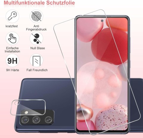 2x SZKŁO HARTOWANE DO SAMSUNG GALAXY S20 FE 5G 6.50" +2x SZKŁO NA APARAT 2x SZKŁO HARTOWANE DO SAMSUNG GALAXY S20 FE 5G 6.50" +2x SZKŁO NA APARAT