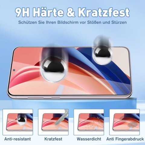 2x SZKŁO HARTOWANE DO SAMSUNG GALAXY S23+ 6.60" WYSOKA ODPORNOŚĆ 2x SZKŁO HARTOWANE DO SAMSUNG GALAXY S23+ 6.60" WYSOKA ODPORNOŚĆ
