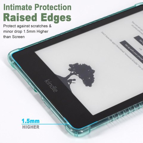 ETUI DO CZYTNIKA KSIĄŻEK KINDLE PAPERWHITE 11-GEN 6,8" 2021 ZIELONE PLECKI ETUI DO CZYTNIKA KSIĄŻEK KINDLE PAPERWHITE 11-GEN 6,8" 2021 ZIELONE PLECKI