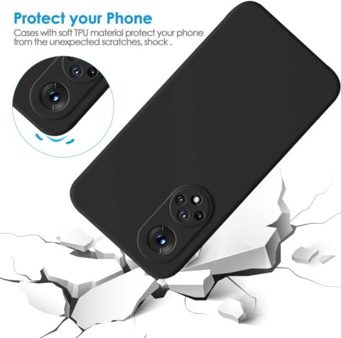 ETUI DO HUAWEI NOVA 9 SILIKONOWE PLECKI ELASTYCZNE CZARNE WYTRZYMAŁE ETUI DO HUAWEI NOVA 9 SILIKONOWE PLECKI ELASTYCZNE CZARNE WYTRZYMAŁE