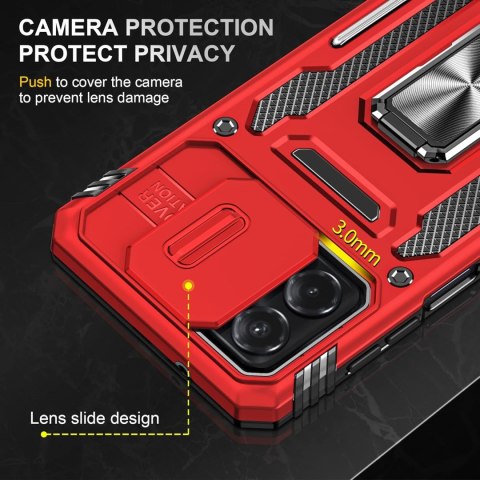 ETUI MOTOROLA MOTO G 5G 2023 CASE CZERWONY PANCERNY +RAMKA NA EKRAN CZARNA ETUI MOTOROLA MOTO G 5G 2023 CASE CZERWONY PANCERNY +RAMKA NA EKRAN CZARNA