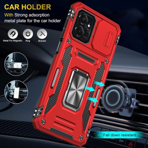 ETUI MOTOROLA MOTO G 5G 2023 CASE CZERWONY PANCERNY +RAMKA NA EKRAN CZARNA ETUI MOTOROLA MOTO G 5G 2023 CASE CZERWONY PANCERNY +RAMKA NA EKRAN CZARNA