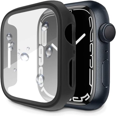 ETUI NA SMARTWATCH APPLE WATCH SERII 7 45mm CZARNA OBUDOWA ZE SZKŁEM ETUI NA SMARTWATCH APPLE WATCH SERII 7 45mm CZARNA OBUDOWA ZE SZKŁEM