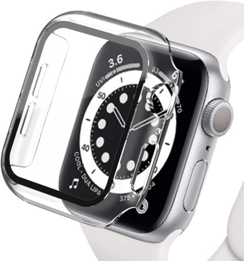 ETUI NA SMARTWATCH APPLE WATCH SERII 7 45mm PRZEZROCZYSTA OBUDOWA ZE SZKŁEM ETUI NA SMARTWATCH APPLE WATCH SERII 7 45mm PRZEZROCZYSTA OBUDOWA ZE SZKŁEM