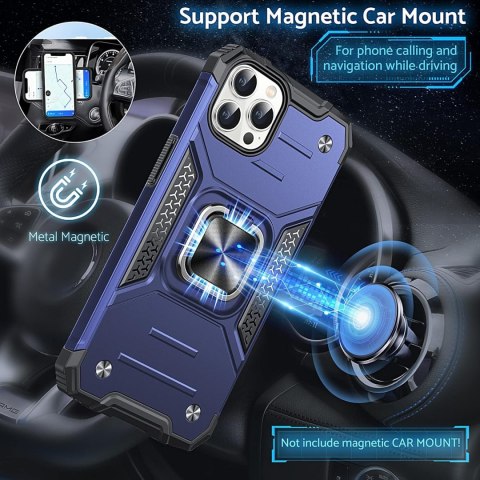 ETUI PANCERNE DO APPLE IPHONE 12/12 PRO 6.1" GRANATOWE Z UCHWYTEM ETUI PANCERNE DO APPLE IPHONE 12/12 PRO 6.1" GRANATOWE Z UCHWYTEM