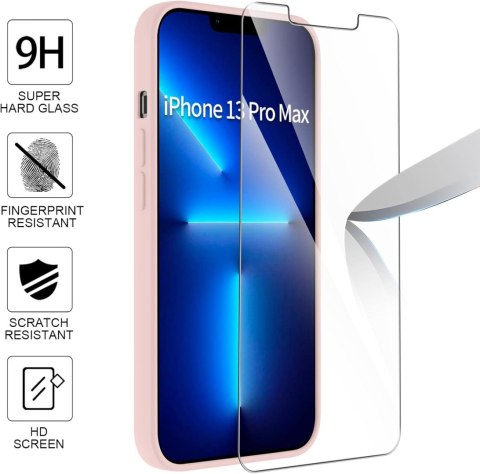 ETUI POKROWIEC APPLE IPHONE 13 PRO MAX 6.7" PLECKI +2X SZKŁO HARTOWANE