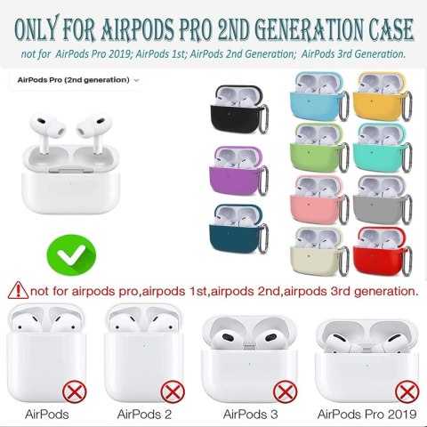 ETUI POKROWIEC CASE APPLE AIRPODS PRO 2 GENERACJI 2022 POMARAŃCZ SILIKONOWE ETUI POKROWIEC CASE APPLE AIRPODS PRO 2 GENERACJI 2022 POMARAŃCZ SILIKONOWE
