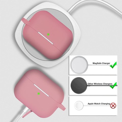 ETUI POKROWIEC CASE APPLE AIRPODS PRO 2 GENERACJI 2022 POMARAŃCZ SILIKONOWE ETUI POKROWIEC CASE APPLE AIRPODS PRO 2 GENERACJI 2022 POMARAŃCZ SILIKONOWE