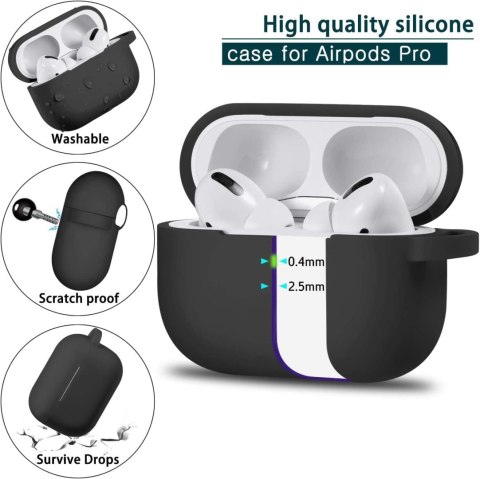 ETUI POKROWIEC CASE APPLE AIRPODS PRO 2 GENERACJI 2022 POMARAŃCZ SILIKONOWE ETUI POKROWIEC CASE APPLE AIRPODS PRO 2 GENERACJI 2022 POMARAŃCZ SILIKONOWE