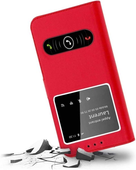ETUI POKROWIEC DO HUAWEI P SMART 2020 CZERWONY ZAMYKANY Z KLAPKĄ CASE ETUI POKROWIEC DO HUAWEI P SMART 2020 CZERWONY ZAMYKANY Z KLAPKĄ CASE