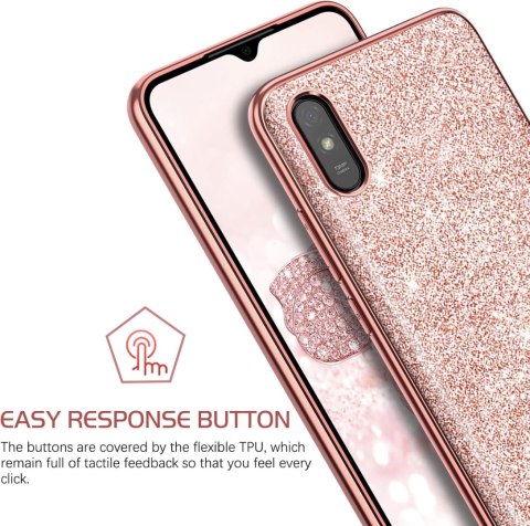 ETUI POKROWIEC DO XIAOMI REDMI 9A RÓŻÓWE SOLIDNE BŁYSZCZĄCE PLECKI CASE ETUI POKROWIEC DO XIAOMI REDMI 9A RÓŻÓWE SOLIDNE BŁYSZCZĄCE PLECKI CASE