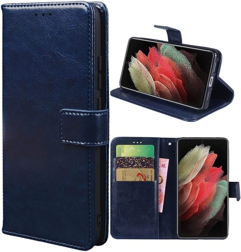 ETUI POKROWIEC DO MOTOROLA MOTO G50 GRANATOWY ECOSKÓRA ZAMYKANY Z KLAPKĄ ETUI POKROWIEC DO MOTOROLA MOTO G50 GRANATOWY ECOSKÓRA ZAMYKANY Z KLAPKĄ