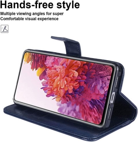 ETUI POKROWIEC DO MOTOROLA MOTO G50 GRANATOWY ECOSKÓRA ZAMYKANY Z KLAPKĄ ETUI POKROWIEC DO MOTOROLA MOTO G50 GRANATOWY ECOSKÓRA ZAMYKANY Z KLAPKĄ