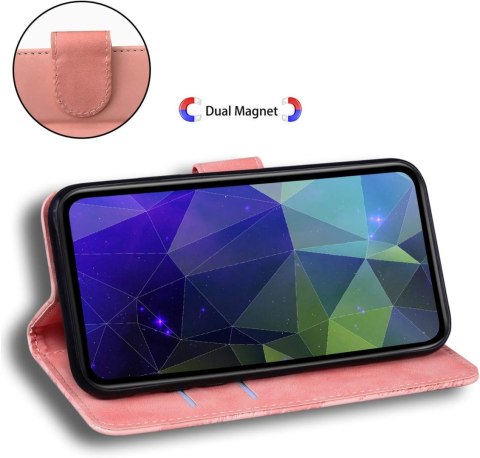 ETUI POKROWIEC DO SAMSUNG GALAXY A22 4G CASE ZAMYKANY Z KLAPKĄ PUDROWY RÓŻ ETUI POKROWIEC DO SAMSUNG GALAXY A22 4G CASE ZAMYKANY Z KLAPKĄ PUDROWY RÓŻ