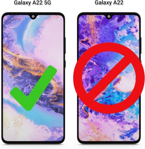 ETUI POKROWIEC DO SAMSUNG GALAXY A22 5G BEZBARWNE PLECKI SZARA RAMKA CASE