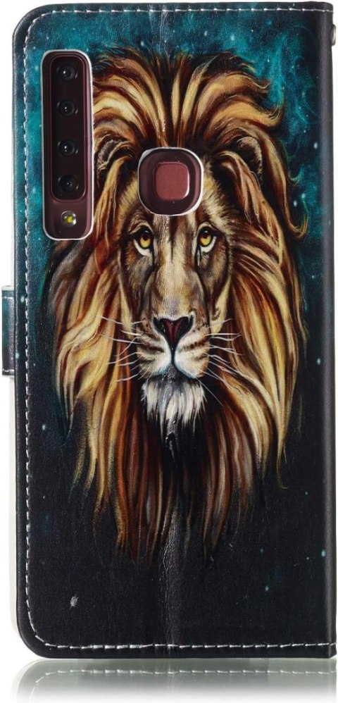 ETUI POKROWIEC DO SAMSUNG GALAXY A9 SOLIDNY CASE ZAMYKANY Z KLAPKĄ WZÓR LEW ETUI POKROWIEC DO SAMSUNG GALAXY A9 SOLIDNY CASE ZAMYKANY Z KLAPKĄ WZÓR LEW