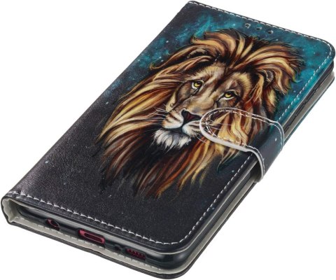 ETUI POKROWIEC DO SAMSUNG GALAXY A9 SOLIDNY CASE ZAMYKANY Z KLAPKĄ WZÓR LEW ETUI POKROWIEC DO SAMSUNG GALAXY A9 SOLIDNY CASE ZAMYKANY Z KLAPKĄ WZÓR LEW