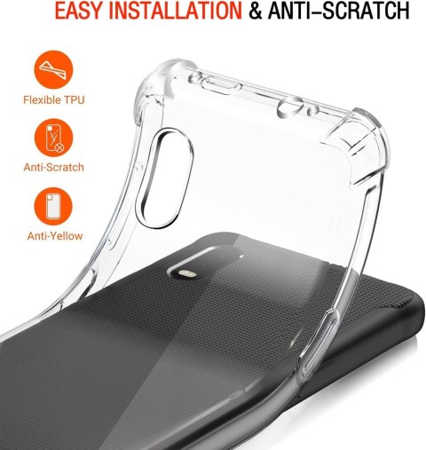 ETUI POKROWIEC DO SAMSUNG GALAXY XCOVER PRO SILIKONOWY PRZEZROCZYSTY ETUI POKROWIEC DO SAMSUNG GALAXY XCOVER PRO SILIKONOWY PRZEZROCZYSTY