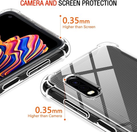 ETUI POKROWIEC DO SAMSUNG GALAXY XCOVER PRO SILIKONOWY PRZEZROCZYSTY ETUI POKROWIEC DO SAMSUNG GALAXY XCOVER PRO SILIKONOWY PRZEZROCZYSTY